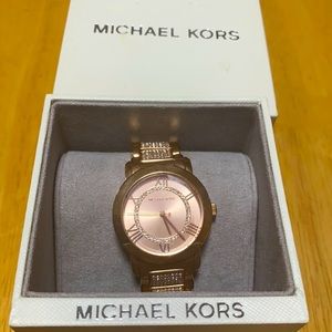 Michael Kors Rose Gold Watch